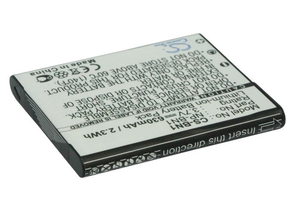 Battery for Sony &#x0D;Cyber-shot DSC-WX9B Cyber-shot DSC-WX50N Cyber-shot DSC-TX20B Cyber-shot DSC-W310/B Cyber-shot DSC-W510B Cyber-shot DSC-W630P Cyber-shot DSC-WX50L NP-BN NP-BN1