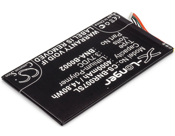 Battery for Barnes & Noble BNRV400 BNTV400 NOOK HD 7 tablet BNA-B0002 L83-4977-266-01-4