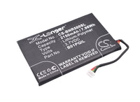 Battery for Barnes & Noble BNRV500 Glowlight WiFi Nook Glowlight B01PQIL