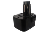 Battery for Black & Decker CD12CAH CD12CAB CD12CA CD120GK2 CD120GK CD1202K CD1202GK TV250 Q129 Q125 Q120 Q100 PS3550K PS3550 PS3525 PS3500 PS350 PS1200K KC2000FK-P1 KC2000FK A9252 A9275 PS130 PS130A