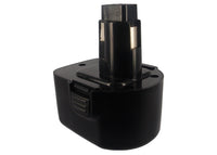 Battery for Black & Decker CD12CAH CD12CAB CD12CA CD120GK2 CD120GK CD1202K CD1202GK TV250 Q129 Q125 Q120 Q100 PS3550K PS3550 PS3525 PS3500 PS350 PS1200K KC2000FK-P1 KC2000FK A9252 A9275 PS130 PS130A