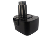 Battery for Black & Decker KC12GTKH KC12GTK KC12GTBK HP431 HP331 FS632 CD431K2 CD431K CD431 CD12CE A9252 A9275 PS130 PS130A
