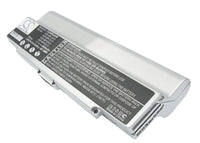 Battery for Sony VAIO VGN-C25G VAIO VGN-N130P/B VAIO VGN-C21GHW VAIO VGN-N130G/WK1 VAIO VGN-N51HB VAIO VGN-C1Z/B VAIO VGN-N130G/W VAIO VGN-N51B VGP-BPL2A/S VGP-BPL2C/S VGP-BPS2A/S VGP-BPS2C/S