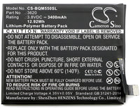 Battery for BQ Aquaris M5.5 3620