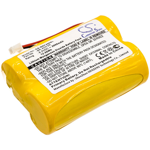 Battery for Panasonic BR-ACF2R