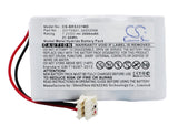 Battery for B.braun McGaw Vista Basic Infusion Pum Vista Basic Vista Basic Infusion Pump 33175551 34502556 OM11443
