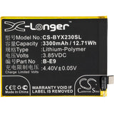 Battery for VIVO V1809 V1809A V1809T X23 X23 Dual SIM X23 Dual SIM TD-LTE B-E9