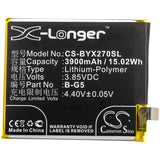 Battery for VIVO V1829 V1829A X27 X27A B-G5
