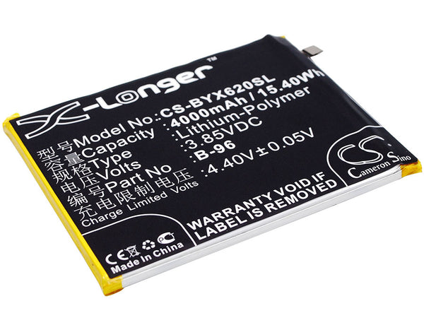 Battery for VIVO VIVO X6 Plus A Dual SIM TD-LTE X6 Plus A B-96
