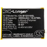 Battery for BBK VIVO Z5x Standard Edition Dual VIVO Z5x Top VIVO Z5x Top Edition Dual SIM VIVO Z5x Top Edition Dual SIM B-G7