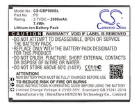 Battery for Cubot P9 P9