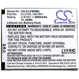 Battery for Cilico F880 F880P F880PEU CL5700 CM1801