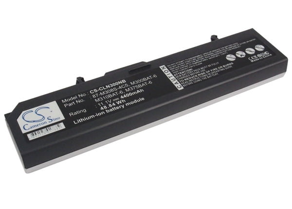 Battery for CLEVO Mobinote M362c Mobinote M300n Mobinote M375e M310N M350C Mobinote M385e M37EW 87-M308S-4C5 87-M35CS-498 87M36CS496 87-M36CS-496 87-M375S-4D5 87-M38ES-498 BAT-3722-A BAT-3722-B