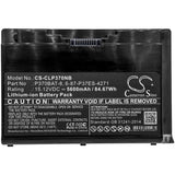 Battery for Schenker W724 XMG B513 XMG B513-1AB XMG P722 XMG P722 Pro XMG P723 XMG P723 Pro XMG P724 XMG W505 XMG W724