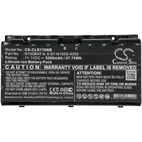 Battery for Clevo N170RF1-G 6-87-N150S-4292 N150BAT-6
