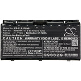 Battery for Clevo N150SC N155SC N170RF1 N155RF1-G N150RF1-G N170SD N150RF N155RD N150RD N150SD N155RF N151SD N151RF N155RD1 N170RF N155SD N150RD1 N151RD N170RD N151SC 6-87-N150S-4292 N150BAT-6