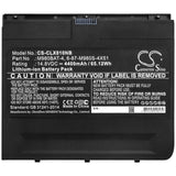 Battery for Clevo X8100 6-87-M980S-4X51 M980BAT-4