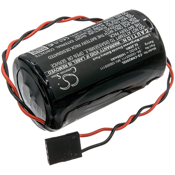 Battery for Cameron Nuflo MC-II Plus MC-II Plus EXP MC-III Plus EXP Flow Analyzer MC-III Plus Flow Analyzers 9A-100005111 LS33600-CN1 MV-100005111