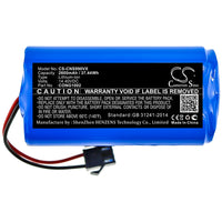 Battery for CECOTEC CONGA 1090 CONGA 1190 CONGA 950 CONGA 990 Excellence Excellence 990 CONG1002