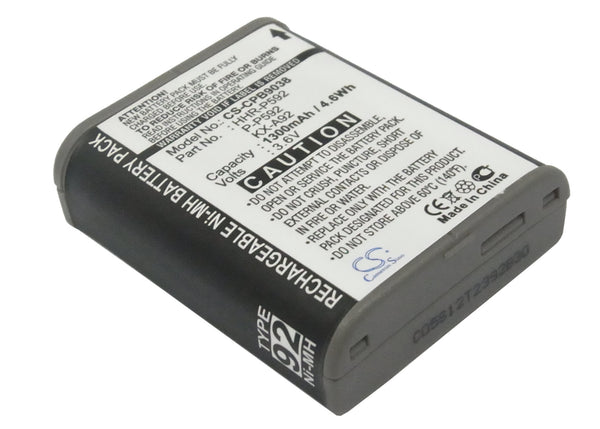 Battery for Panasonic KX-TCM940B KX-TCC942 KX-TC900B HHR-P592 HHR-P592A KX-A92 P-P592 TYPE 92