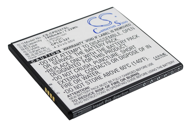 Battery for Coolpad 5952 7620L 8729 K1 CPLD-327