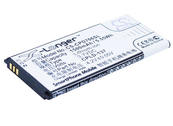 Battery for Coolpad 7060S CPLD-137