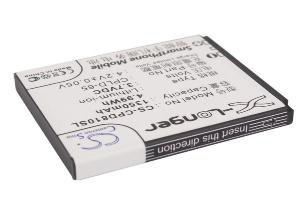 Battery for Coolpad 8810 CPLD-65
