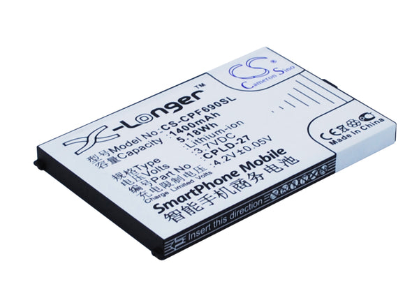 Battery for Coolpad 6168 6168H 6168N 6268 6268U F69 N68 CPLD-27