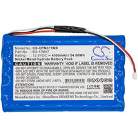 Battery for Baxter Healthcare Moniteur Duxeo BX10 BX-10BAT M1388