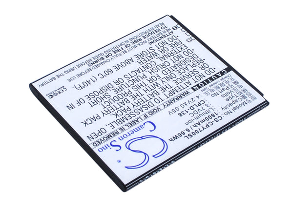 Battery for Coolpad Y60-C1 Y70-C Y80-C CPLD-138