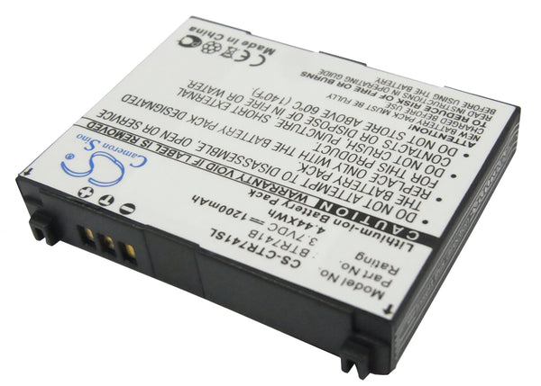 Battery for Verizon GzOne C731 ROCK BTR731B BTR741B