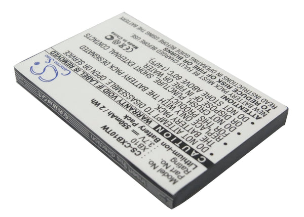 Battery for Xact Communication Wristlinx x2x Wristlinx x2x-2 Wristlinx x33xif Wristlinx x33xif-2 Wristlinx x3x Wristlinx x3x-2 x2x Wristlinx x33xif Wristlinx x3x Wristlinx xb10 XB10