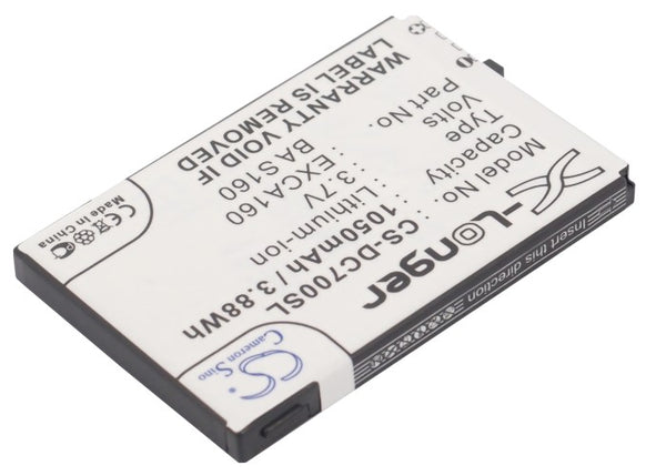 Battery for O2 XDA Cosmo 35H00080-00M EXCA160