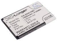 Battery for Sprint PPC-6800 35H00077-00M 35H00077-02M 35H00077-04M 35H00077-13M BA S150 TRIN160
