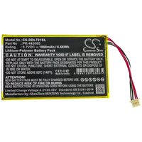 Battery for DigiLand DL7006 KB 7" PR-445585