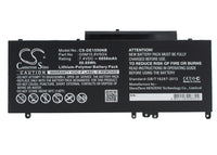 Battery for DELL Latitude E5550 15.6" Latitude E5570 G5M10 6MT4T F5WW5 NGGX5 YM3TC WYJC2 VMKXM ROTMP R9XM9 R0TMP K9GVN HK60W 8V5GX 79VRK 451-BBLN 0WYJC2