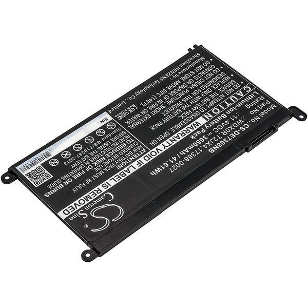 Battery for DELL Dell INS 13MF PRO-D1708TS INS 13MF PRO-D1508TS Inspiron 13 7368 17368-0027 T2JX4 WDX0R