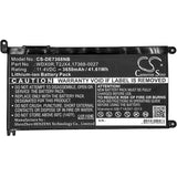 Battery for DELL Dell INS 13MF PRO-D1708TS INS 13MF PRO-D1508TS Inspiron 13 7368 17368-0027 T2JX4 WDX0R