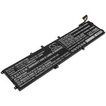 Battery for DELL G7 17 7700 0NCC3D 0W62W6 4K1VM V0GMT