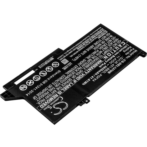 Battery for DELL Latitude 12 7000 Latitude 12 7280 Latitude 12 7480 451-BBZL DJ1J0 ONFOH PGFX4