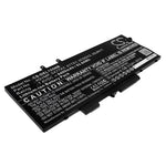 Battery for DELL Latitude 14 5400 Latitude 14 5500 N001L5400-D1306CN N013L5400-D1526FCN N022L5400-D1536FCN N032L5400-D1706CN Precision 3540 09JRYT 0C5GV2 0X77XY 4GVMP X77XY