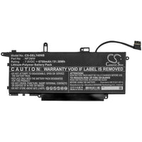 Battery for DELL Latitude 7310 2-in-1 Latitude 7400 2-in-1 Latitude 7410 2-in-1 Latitude 9410 2-in-1 NF2MW