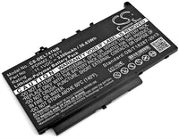 Battery for DELL Latitude E7270 Latitude E7470 021X15 0579TY 0F1KTM 0PDNM2 21X15 579TY 7CJRC F1KTM PDNM2