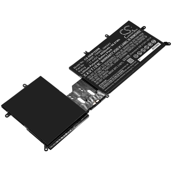 Battery for DELL Alienware M15 ALW15M-D4736W Alienware M17 R2 Alienware M15 ALW15M-D4758W 08K84V Y9M6F YM9KC