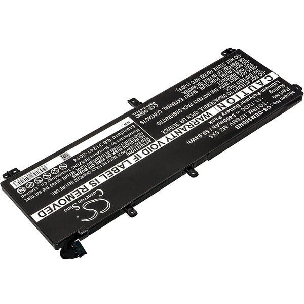 Battery for DELL Precision M3800 XPS 15 9530 07D1WJ 0H76MY 245RR 7D1WJ H76MV M2.5X5 T0TRM TOTRM Y758W