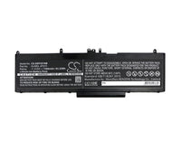 Battery for DELL Precision 3510 Precision 3510 Workstation 4F5YV WJ5R2