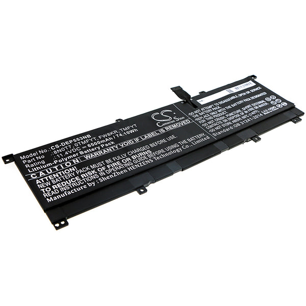 Battery for DELL XPS 15-9575-D2805TS XPS 15-9575 XPS 15 9575 i5-8305G XPS 15-9575-D1605TS Precision 5530 2-in-1 XPS 15-9575-D2801TS XPS 15-9575-D2601TS XPS 15 2-in-1 0TMFYT 8N0T7 FW8KR TMFYT
