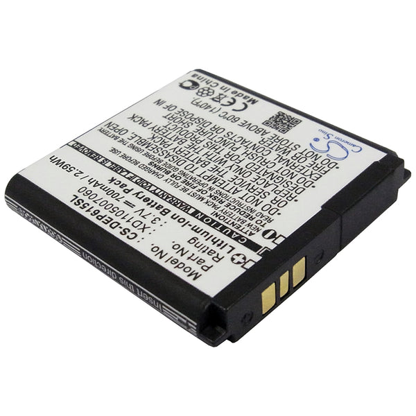 Battery for Doro DP615 PhoneEasy 614 PhoneEasy 615 PhoneEasy 615gsm PhoneEasy 680 PhoneEasy 682 XD1105007060