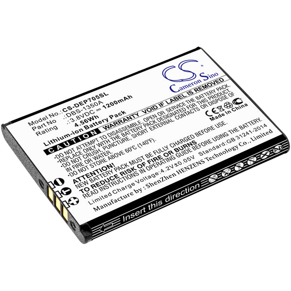Battery for Doro 7050 Flip 7060 7070 7441 DFC-0180 SmartEasy 7050 DBS-1350A