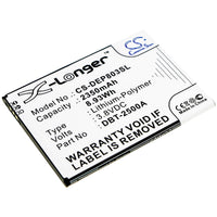 Battery for Doro 8035 DSB-0170 DBT-2500A